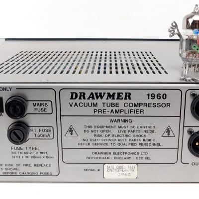 Drawmer 1960 Vacuum Tube Compressor Preamp + Top Zustand + 1,5Jahre Garantie image 8