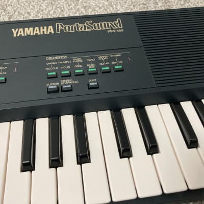 Yamaha PSS-450 PortaSound Keyboard Synthesizer Retro Vintage Synth