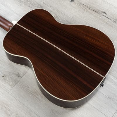 Martin OM-28E Acoustic Electric Guitar, Rosewood Back & Sides, Sitka Spruce Top image 6