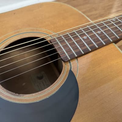 Vintage 1970s Epiphone FT-145 Acoustic Guitar image 14
