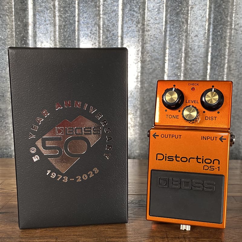 Boss DS-1B50A 50th Anniversary DS-1 Distortion Guitar Effect Pedal image 1