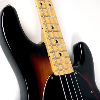 Ernie Ball MusicMan Retro 70s StingRay - Vintage Sunburst image 4