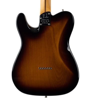 Fender American Ultra Luxe Telecaster Maple 2-Color Sunburst image 3
