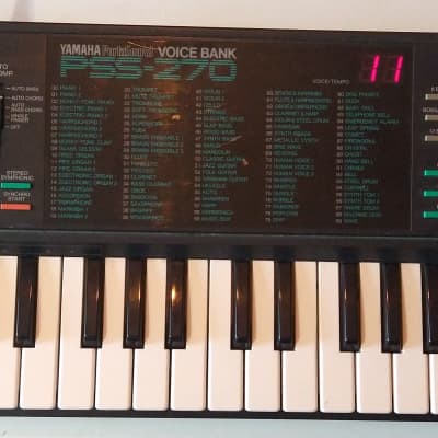 Yamaha PSS-270 Synthesizer 1986 - Black