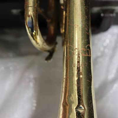 Bach TR300 Trumpet, USA, with Case and Mouthpiece image 3