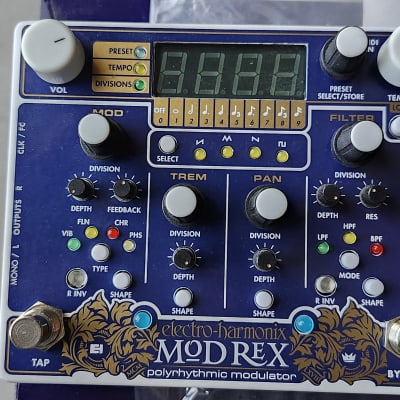 Electro-Harmonix Mod Rex Polyrhythmic Modulator | Reverb