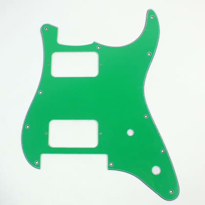 Replacment Guitar Pickguard for Charvel SO CAL , 4ply Green