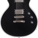ESP E-II Eclipse BB Electric Guitar, Black Satin w/ Hard Case