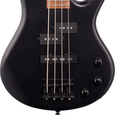 Ibanez GSR Mikro Compact 4-String Electric Bass Weathered Black image 2