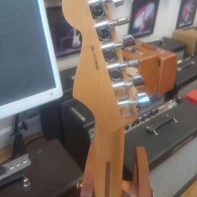Fender Standard HSS Stratocaster with Rosewood Fretboard  2015 Burgandy Mist image 6
