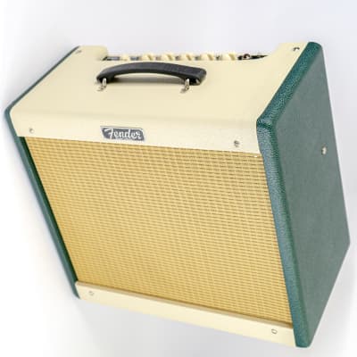 2013 Fender Blues Jr. III Limited Edition “Emerald and Blonde” FSR Combo Amp image 2