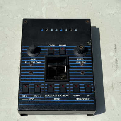 Oberheim OB-Xa Pitch and Modulation Control Panel 80s