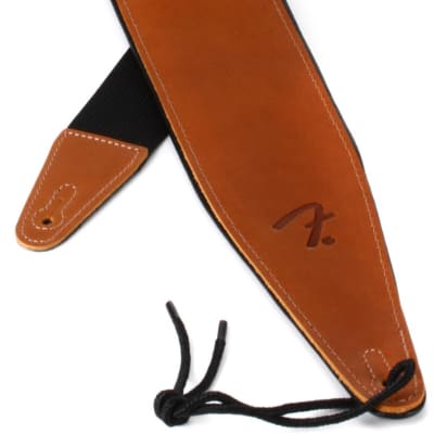 Fender Paramount Brown Leather Banjo Strap model # 0990614021