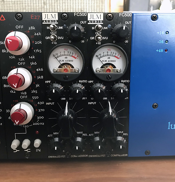 JLM Audio FC500 Pair 500 Series FET Compressor Sequential Reverb