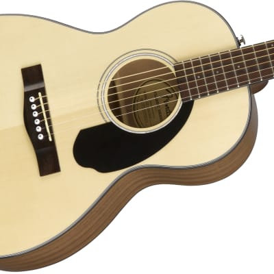 Fender CP-60S Spruce/Mahogany Parlor Acoustic Natural image 4