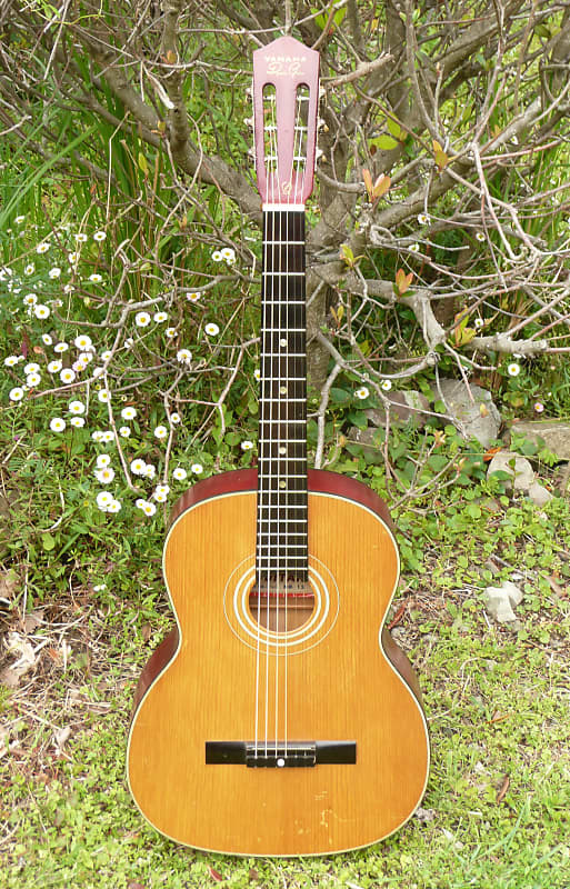 Yamaha Dynamic Guitar No.15 All Solid Guitar Nippon Gakki 1963 Natural