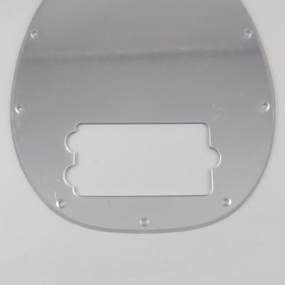 Silver Mirror Scratch Plate Pickguard for Music Man Classic StingRay Bass 4 guitar for sale