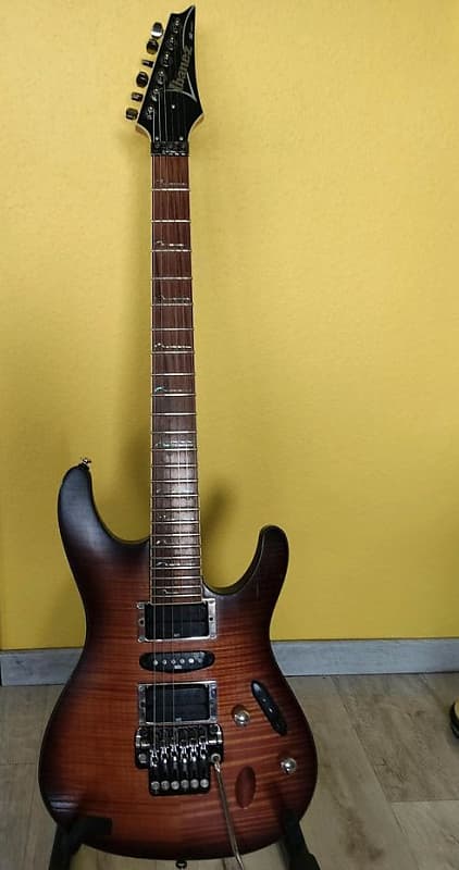 Ibanez S770FM Standard 2015 - Antique Burst Flat | Reverb