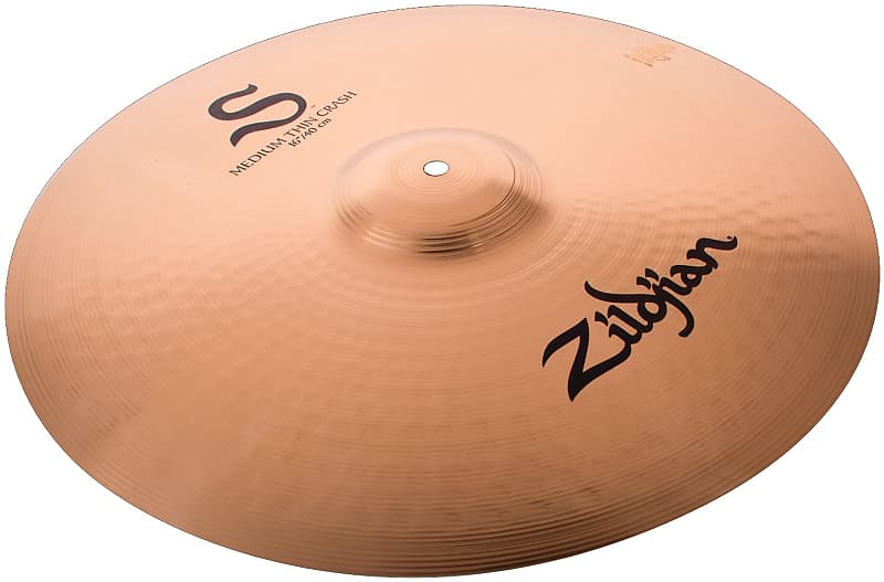 Zildjian S16MTC 16" S Family Medium Thin Crash Cymbal w/ Balanced Frequency Response - Brilliant Finish image 1