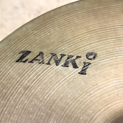 Cymbal Zanki ride medioheavy , années 70 image 5