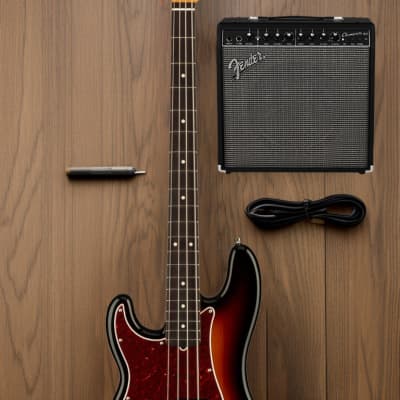 Fender American Professional II Precision 4-String Bass Guitar Left-Handed (3-Color Sunburst) image 7