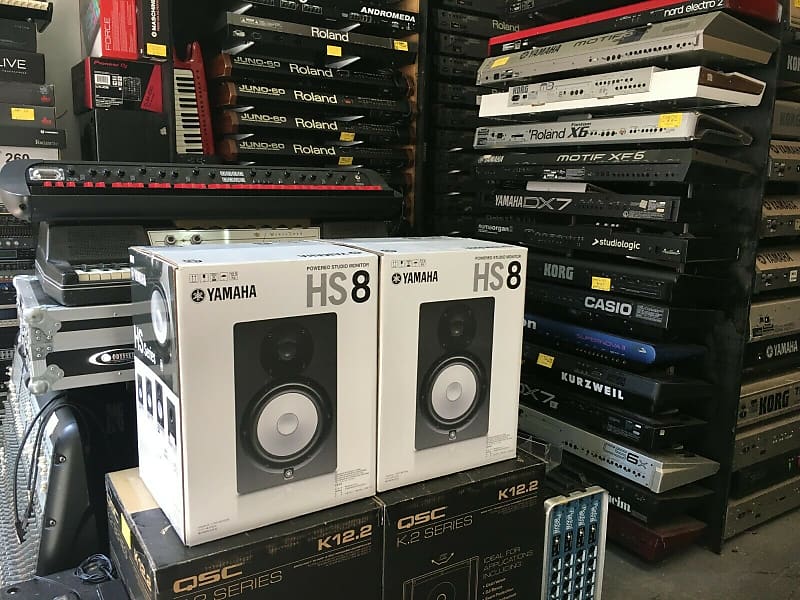 Yamaha HS8 Powered Studio Monitor (Pair) HS 8 in box //ARMENS// image 1