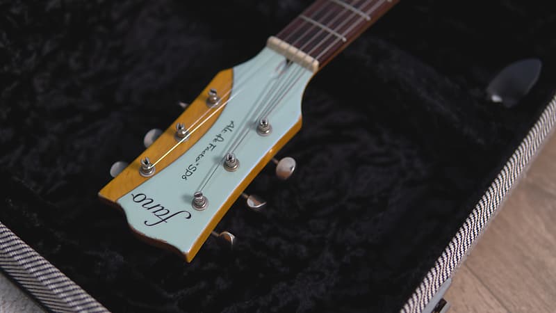 fano alt de facto SP6 Sonic Blue 2014年製 Electric Guitar Fano Alt De Facto SP6 Sonic Blue Made in