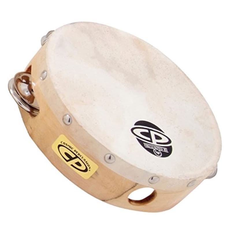 Photos - Percussion Latin Percussion CP376 6 CP Wood Tambourine with Single Row of... new 