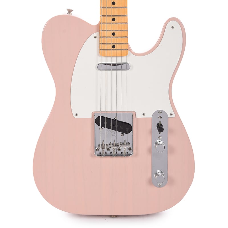 Fender Custom Shop 1955 Telecaster "Chicago Special" Deluxe Closet Classic Faded Trans Shell Pink (Serial #R129764) image 1