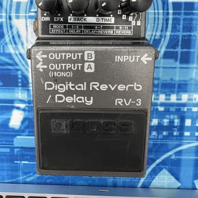 Boss RV-3 Digital Reverb/Delay | Reverb