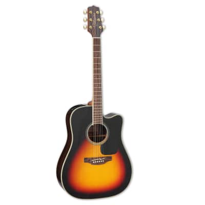 Takamine GD51CE BSB Dreadnought Cutaway Acoustic Electric Guitar Brown Sunburst for sale