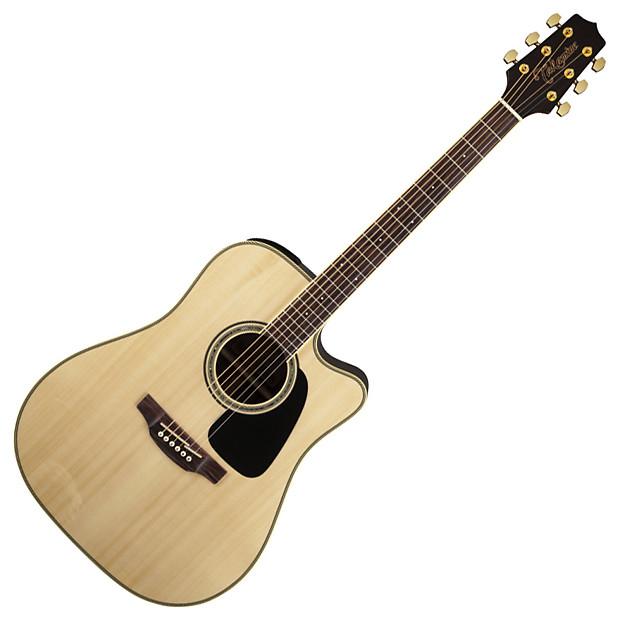 Takamine GD51CE NAT G50 Series Dreadnought Cutaway Acoustic/Electric Guitar Natural Gloss image 1