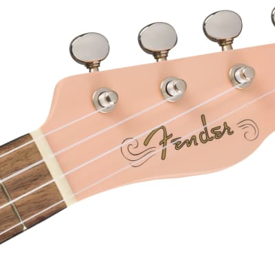 Fender Venice Soprano Ukulele - Shell Pink image 7