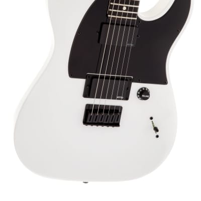 Fender Jim Root Telecaster Electric Guitar Ebony FB, Flat White image 5