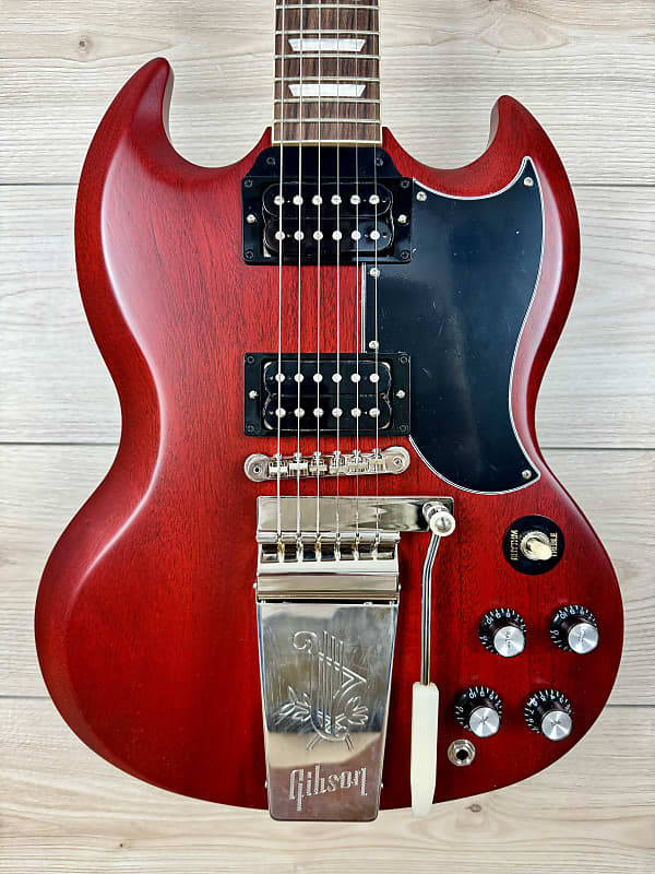 Gibson SG Standard ’61 Faded Gibson SG Standard '61 Faded Maestro Vibrola Vintage Cherry
