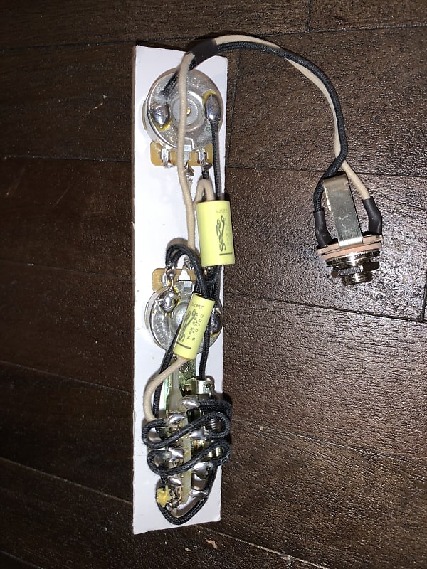 Fender Esquire Style Prewired Control Assembly Eldred Mod Reverb