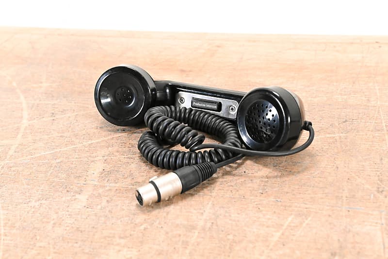 Production Intercom Telephone Handset with 4-pin XLR | Reverb
