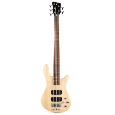 Warwick RockBass Streamer Standard 5-String Bass Guitar - Natural Transparent Satin image 1