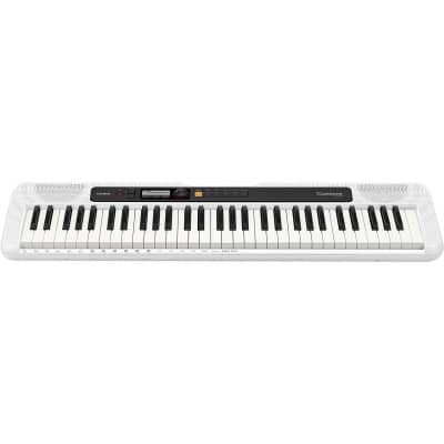 Casio CT-S200 61-Key Digital Piano Style Portable Keyboard with 48 Note Polyphony and 400 Tones, White image 13