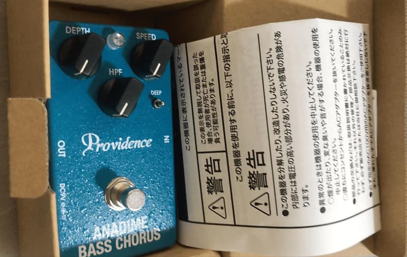 Providence / ANADIME BASS CHORUS ABC-1｜製品レビュー