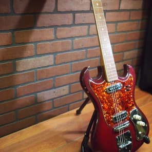 1960's Vintage Kingston S2T  Electric Guitar Kawai Tiesco Made in Japan image 4