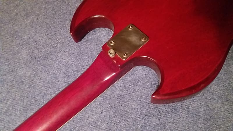 Rare Vintage 70s - MORRIS SG - Cherry (Made in Japan) - 100 Rare Vintage 70s - MORRIS SG - Cherry (Made in Japan) - 100