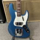 1966 Fender Jazz Bass Lake Placid Blue, Matching Headstock