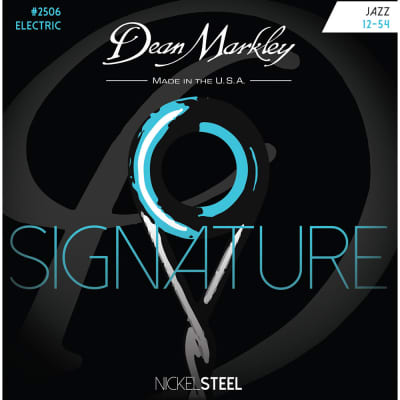 Dean Markley Jazz 12-54 NickelSteel Electric Signature Series String Set for sale