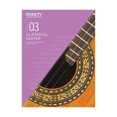 Trinity College London Classical Guitar Exam Pieces 2020-2023: Grade 3 Trinity C for sale
