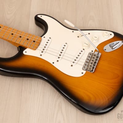 1994 Fender American Vintage '57 Stratocaster Sunburst Near-Mint w/ Hangtags, Case image 9