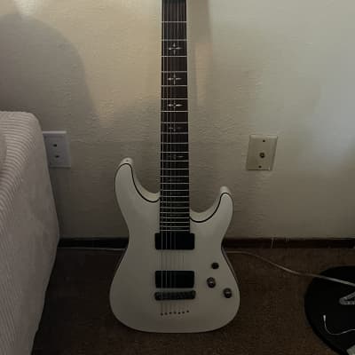 Schecter Research demon-7 2022 - Glossy White for sale