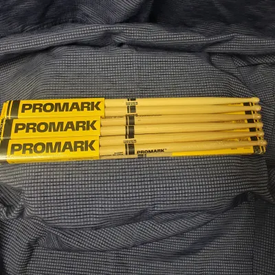 Promark 5B 6- Pack, Rebound Long, Hickory, Wood Tip image 3