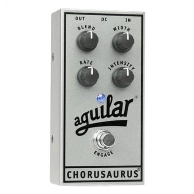 Aguilar 25th Anniversary Chorusaurus Bass Chorus Effects Pedal (Limited Edition Silver Chasis) for sale
