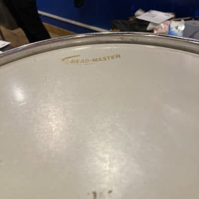Rose-Morris Clansman Vintage Marching Snare Drum - White image 3